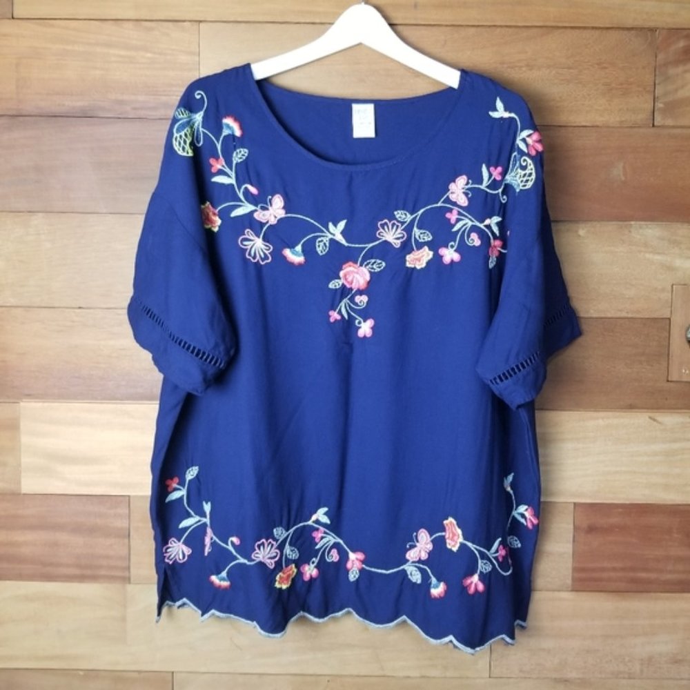 Time and Tru short sleeves top size L (12-14)